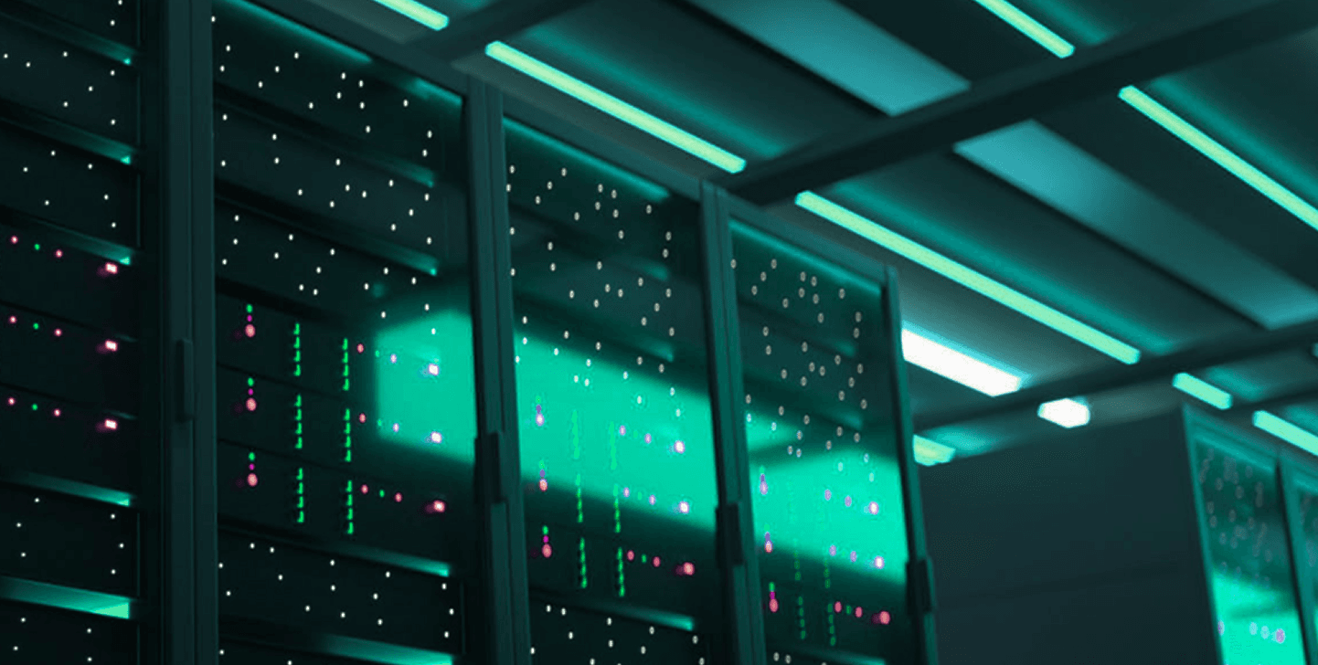 Data Center Hero Background
